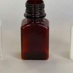 بطری 60میل کتابی قهوه ای بادرب ساده-100عددی