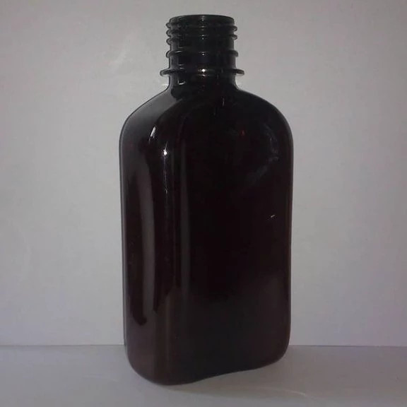 بطری250میل کتابی قهوه ای بادرب ساده-100عددی