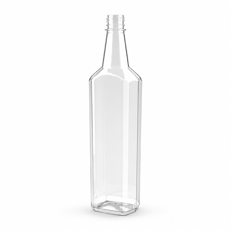 بطری الیتری مدل الماسی با درب ساده-120عددی